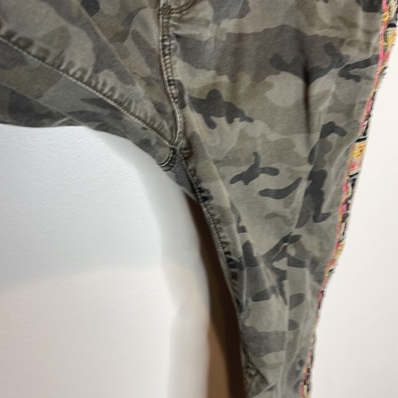 DRIFTWOOD x Sundance‎ camo embroidered Jackie pants boho 29 - Picture 5 of 11